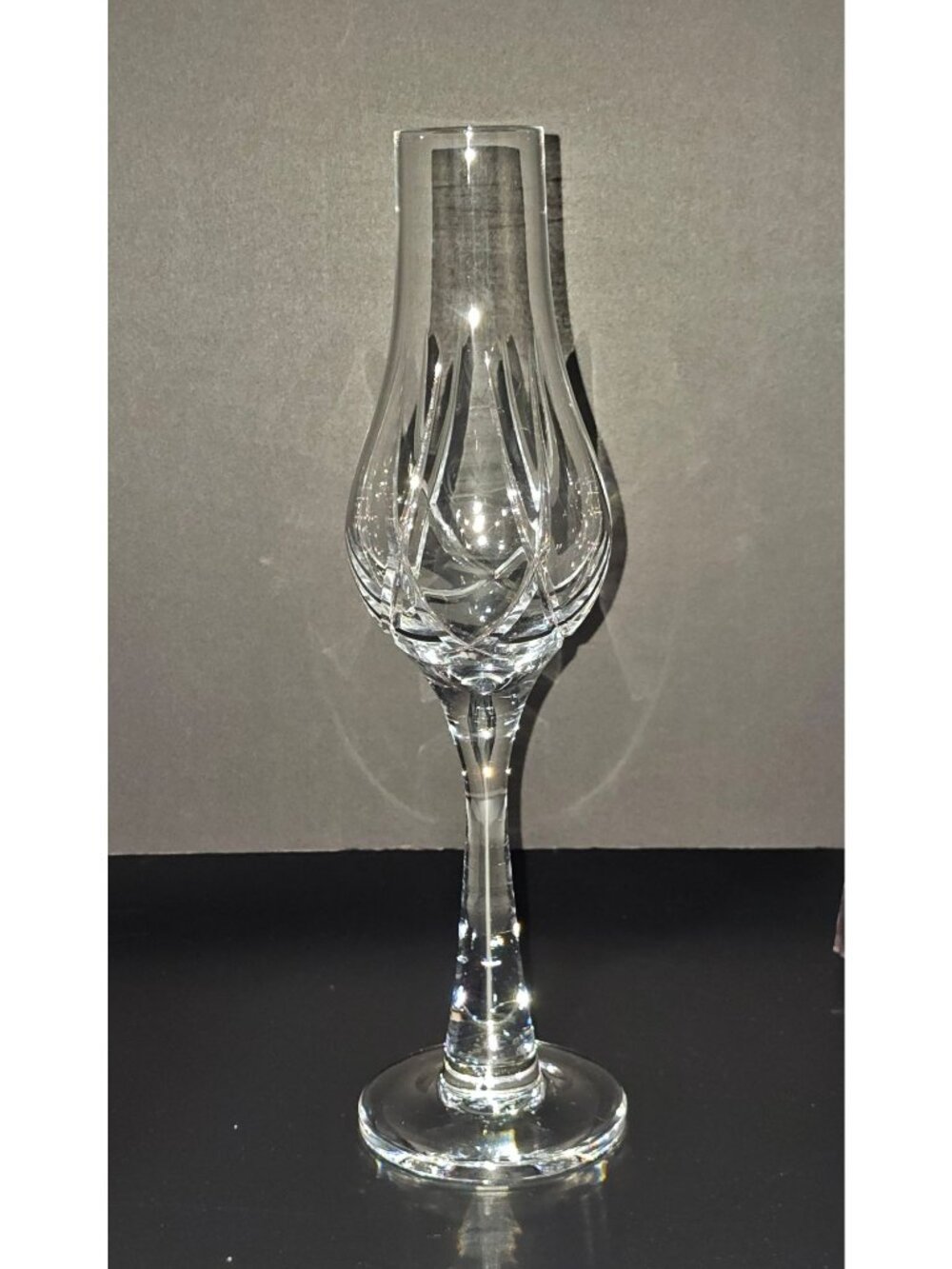 Åfors Crystal Cordial Glass vtg signed Ernest Gordon Swedish Stemware schnapps g